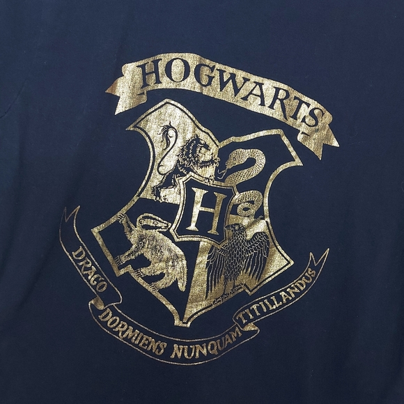 Harry Potter Official Blue Hogwarts Top - Picture 8 of 9